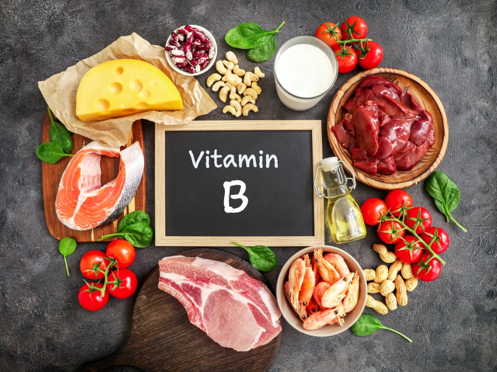 high vitamin b sources assortment picture id1256627955